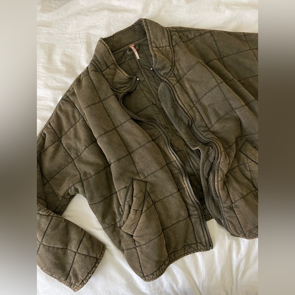 Free People Dolman Quilted Jacket XL - Picture 5 of 6